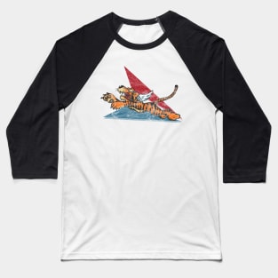 Flying Tigers AVG (distressed) Baseball T-Shirt